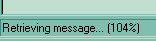 Retrievieng message... (104%)